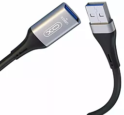 Кабель (шлейф) XO NB220 USB 3.0 AM/AF 2м чёрный - фото Кабель (шлейф) XO NB220 USB 3.0 AM/AF 2м чёрный