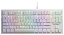 Клавиатура HATOR Skyfall TKL PRO ENG/UKR/RUS (HTK-656) White