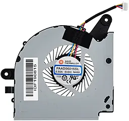Вентилятор (кулер) для ноутбуку MSI GF75 (PAAD06015SL-N415), 4pin, 5V, CPU, Original - фото Вентилятор (кулер) для ноутбуку MSI GF75 (PAAD06015SL-N415), 4pin, 5V, CPU, Original