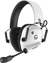 Наушники GamePro Genesis Mercury Pro 3-Mode White (HSW120W) - фото Наушники GamePro Genesis Mercury Pro 3-Mode White (HSW120W)