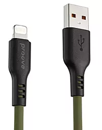Кабель USB Proove Rebirth 12w 2.4a Lightning cable green (CCRE60001111)