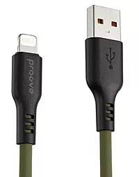 Кабель Proove Rebirth USB-A - Lightning 12w 2.4a 1м cable Green (CCRE60001111) - фото Кабель Proove Rebirth USB-A - Lightning 12w 2.4a 1м cable Green (CCRE60001111)