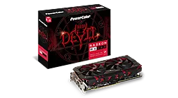 Видеокарта PowerColor Radeon RX 580 8GB GDDR5 Red Devil (AXRX 580 8GBD5-3DH/OC)