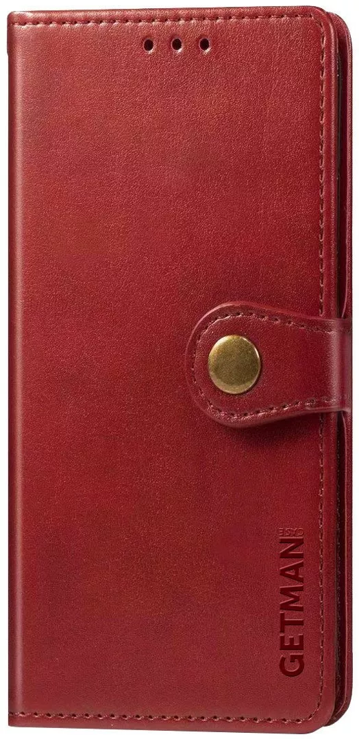 Чехол GETMAN Gallant для Xiaomi Redmi Note 10 Pro, Redmi Note 10 Pro Max Red - фото 4