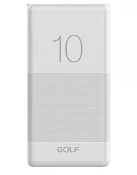 Повербанк GOLF G80 10000 mAh White - фото Повербанк GOLF G80 10000 mAh White