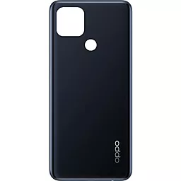 Задняя крышка корпуса Oppo A15 / A15s / A35 Dynamic Black - фото Задняя крышка корпуса Oppo A15 / A15s / A35 Dynamic Black
