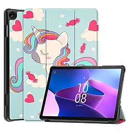 Чехол для планшета BeCover Smart Case для Lenovo Tab M10 TB-328F (3rd Gen) 10.1" Unicorn (708300) - фото Чехол для планшета BeCover Smart Case для Lenovo Tab M10 TB-328F (3rd Gen) 10.1" Unicorn (708300)