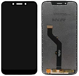 Дисплей Motorola Moto G7 Power (XT1955, XT1955-4) (156mm) с тачскрином, Black
