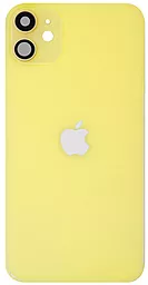 Задняя крышка корпуса Apple iPhone 11 со стеклом камеры Yellow