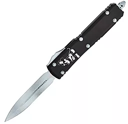 Нож Microtech Ultratech Double Edge Signature Series Steamboat Willie (122-1SB) Black - фото Нож Microtech Ultratech Double Edge Signature Series Steamboat Willie (122-1SB) Black