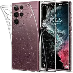 Чехол Spigen Glitter для Samsung Galaxy S22 Ultra Crystal Quartz (ACS03913)