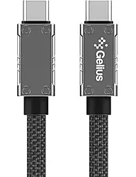 USB PD Кабель Gelius GP-UCN00 240w 5a 1,2m USB Type-C - Type-C cable black
