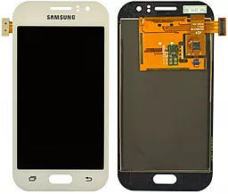 Дисплей Samsung Galaxy J1 Ace J110 з тачскріном, (OLED), White