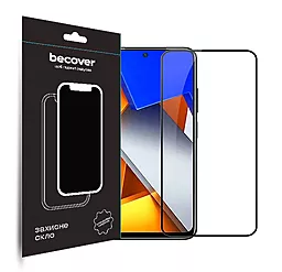 Захисне скло BeCover для Xiaomi Poco M4 Pro 4G Black (708590)