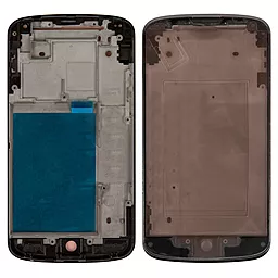 Рамка для дисплея LG E960 Nexus 4 Black - фото Рамка для дисплея LG E960 Nexus 4 Black