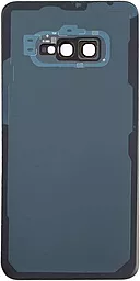 Задняя крышка корпуса Samsung Galaxy S10e 2019 G970F со стеклом камеры Original Prism Black - миниатюра 2