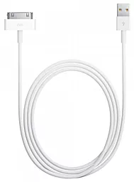 Кабель USB Apple 30-pin Dock Cable White - миниатюра 5 Кабель USB Apple 30-pin Dock Cable White - миниатюра 5