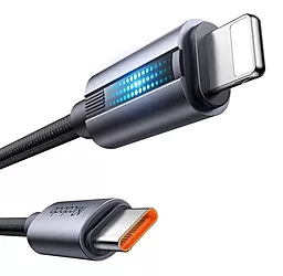 Кабель McDodo USB Type-C - Lightning 36w 3a 1.2м PD сable Black (CA-5710) - миниатюра 4 Кабель McDodo USB Type-C - Lightning 36w 3a 1.2м PD сable Black (CA-5710) - миниатюра 4
