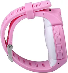 Смарт-часы UWatch Q610 Kid WiFi GPS Smart Watch Pink - миниатюра 7