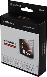 Система охлаждения Xilence Xilence XPF80.R.PWM Black/Red (XF040) - миниатюра 3