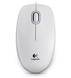 Компьютерная мышка Logitech M100 (910-001605) White - фото Компьютерная мышка Logitech M100 (910-001605) White