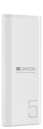 Повербанк Canyon 5000mAh White (CNE-CPB05W)