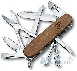 Мультитул Victorinox Huntsman Wood (1.3711.63B1) блистер - фото Мультитул Victorinox Huntsman Wood (1.3711.63B1) блистер