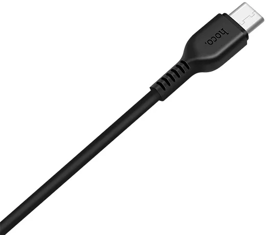 Кабель USB Hoco X20 Flash Charge USB Type-C Cable 3M Black - фото 3