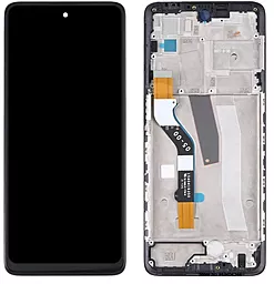 Дисплей Motorola Moto G51 5G (XT2171) с тачскрином и рамкой, Black - фото Дисплей Motorola Moto G51 5G (XT2171) с тачскрином и рамкой, Black