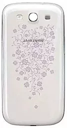 Задняя крышка корпуса Samsung Galaxy S3 i9300 Original  White La Fleur