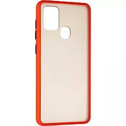 Чехол Gelius Bumper Mat Case Samsung A217 Galaxy A21s Red