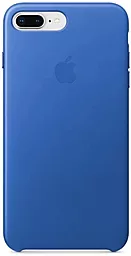 Чехол Apple Leather Case for iPhone 7 Plus, iPhone 8 Plus  Electric Blue