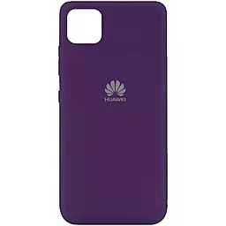 Чехол Epik Silicone Cover My Color Full Protective (A) Huawei Y5p Purple