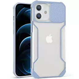 Чехол Epik Camshield matte Ease TPU со шторкой для Apple iPhone 11 (6.1") Сиреневый