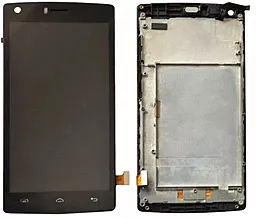 Дисплей DOOGEE X5 Max, X5 Max Pro с тачскрином и рамкой, Black - фото Дисплей DOOGEE X5 Max, X5 Max Pro с тачскрином и рамкой, Black