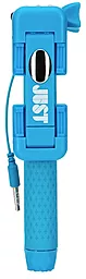 Моноподы, селфи-палки JUST Selfie Stick Mini Blue (SLF-STKMN-BLUE) - фото Моноподы, селфи-палки JUST Selfie Stick Mini Blue (SLF-STKMN-BLUE)