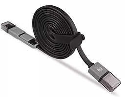 Кабель USB Nillkin Plus Type-C & Micro USB Cable - 1.2m Black - миниатюра 2