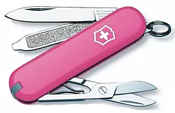 Мультитул Victorinox Classic SD (0.6223.51) Рожевий - фото Мультитул Victorinox Classic SD (0.6223.51) Рожевий