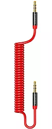Аудио кабель Usams US-SJ256 AUX mini Jack 3.5mm M/M Cable 1.2 м красный