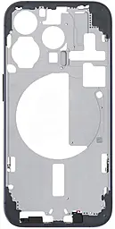 Рамка корпуса Apple iPhone 15 Pro USA version, Original Blue Titanium - фото Рамка корпуса Apple iPhone 15 Pro USA version, Original Blue Titanium