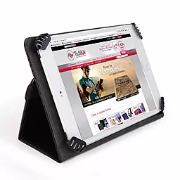 Чехол для планшета Tuff-Luv Uni-View Case for 7-8" Devices including Black Carbon (A3_41) - миниатюра 2