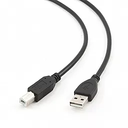 Кабель (шлейф) Cablexpert USB - USB B 4.5м Black - фото Кабель (шлейф) Cablexpert USB - USB B 4.5м Black