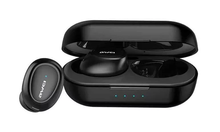 Навушники Awei T16 Black - фото 1