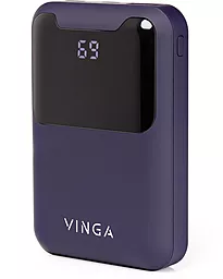 Повербанк Vinga BTPB0310LEDROP 10000 mAh Purple