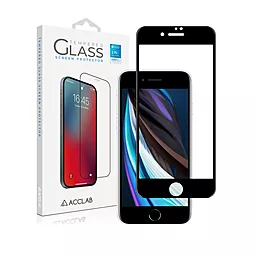Защитное стекло ACCLAB Full Glue Apple iPhone 7, iPhone 8, iPhone SE 2020 Black (1283126508172)