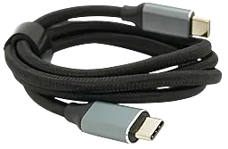Мультимедийный кабель EasyLife USB3.1 Type-C - Type-C 4k 60hz 100w 5a 1м 10gbps PD data cable Black (YT-TC-TC-B-1m) - фото Мультимедийный кабель EasyLife USB3.1 Type-C - Type-C 4k 60hz 100w 5a 1м 10gbps PD data cable Black (YT-TC-TC-B-1m)