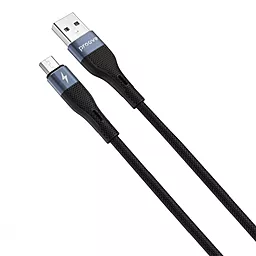 Кабель Proove Light Silicone USB-A - micro USB 12w 2.4a 1м cable Black (CCLC20001301) - фото Кабель Proove Light Silicone USB-A - micro USB 12w 2.4a 1м cable Black (CCLC20001301)