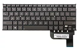 Клавіатура для ноутбуку Asus UX21A UX21E без рамки brown