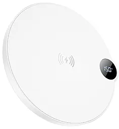 Беспроводное (индукционное) зарядное устройство Borofone BQ39 Cypress 15w wireless charger white - фото Беспроводное (индукционное) зарядное устройство Borofone BQ39 Cypress 15w wireless charger white