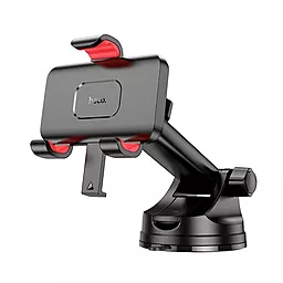 Автодержатель Hoco H22 Dragon automatic clamping car holder (center console) Black